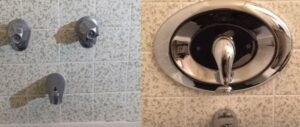 How to replace a 3 handle shower faucet with a single handle